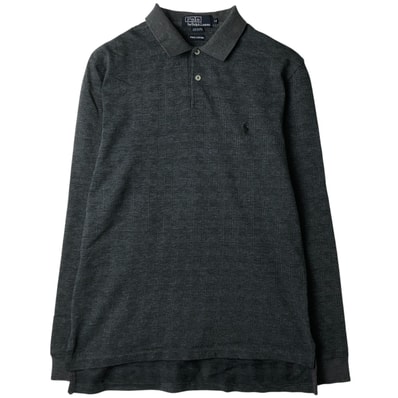 古着 ラルフローレン Ralph Lauren POLO by Ralph Lauren 長袖 チェック ポロシャツ メンズM相当/eaa616500