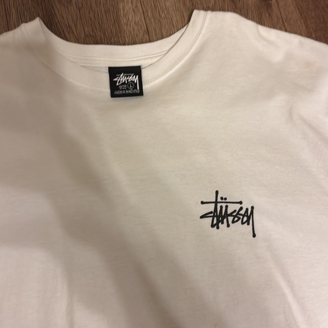 Stussy Basic Stussy Tee "White"