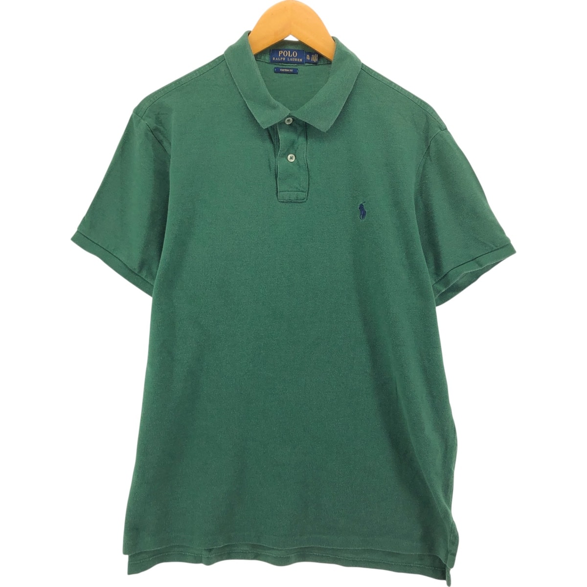 古着 ラルフローレン Ralph Lauren POLO RALPH LAUREN CUSTOM FIT 半袖 ポロシャツ メンズXL相当/eaa529135