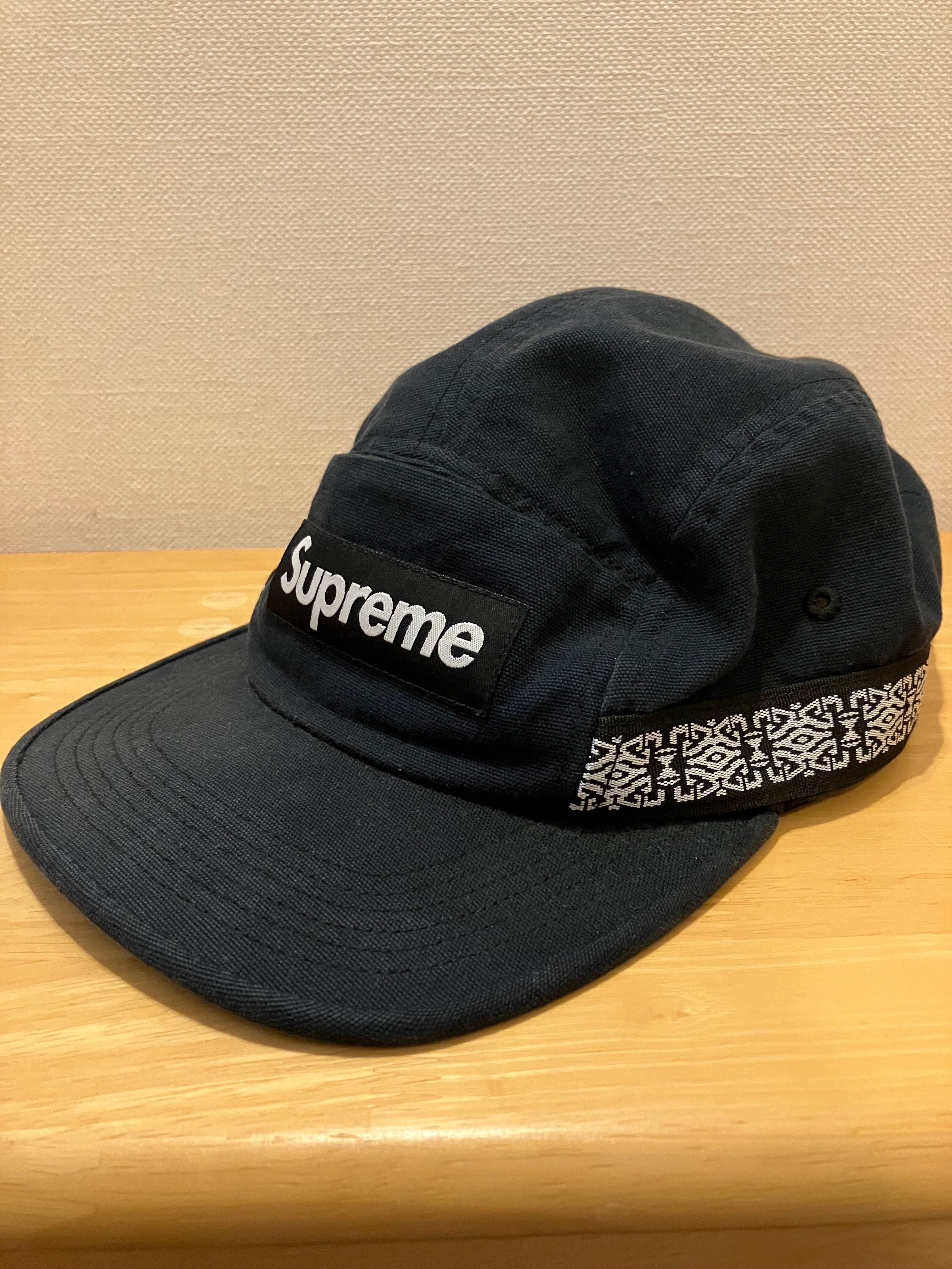 Supreme Side Tape Camp Cap 2019ss