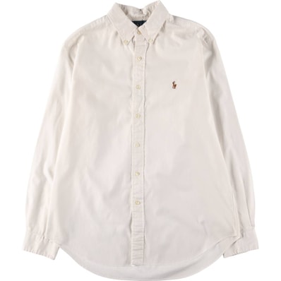 古着 ラルフローレン Ralph Lauren CLASSIC FIT クラシックフィット 長袖 ボタンダウンシャツ メンズL相当/eaa554486