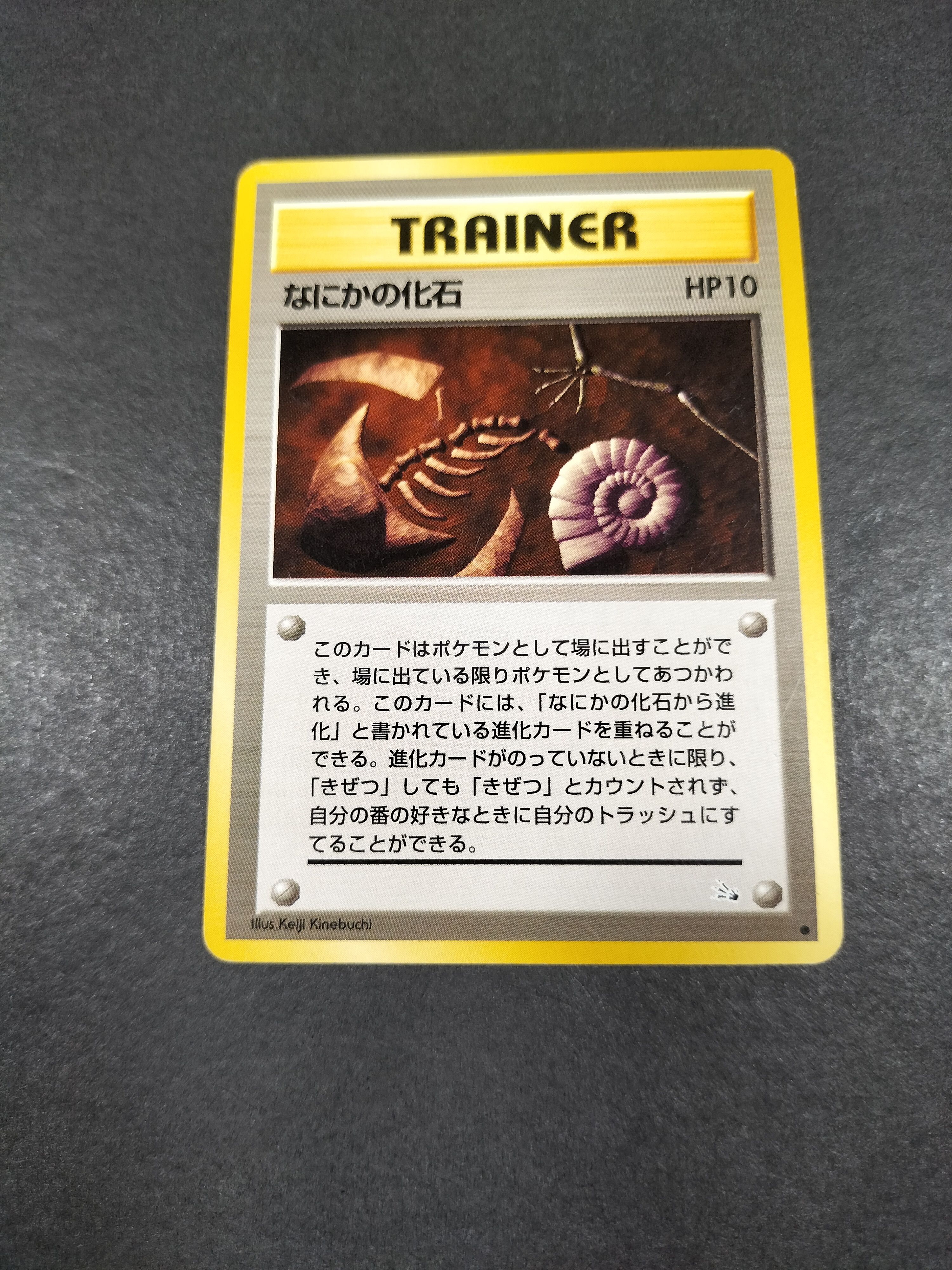 なにかの化石 ● : 旧裏 [PMCG3](拡張パック「化石の秘密」)