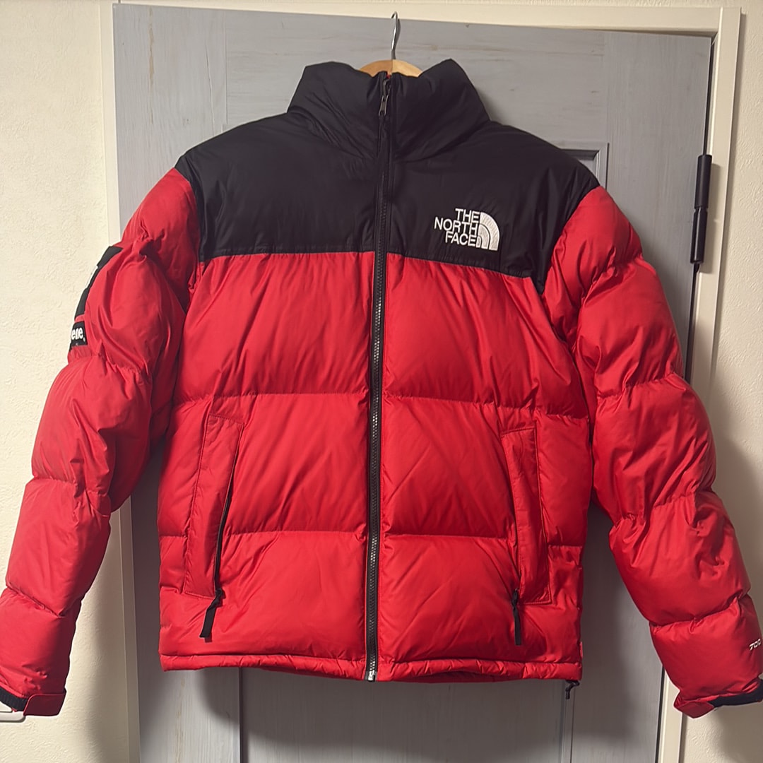Supreme x The North Face Nuptse Jacket "Red"