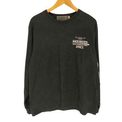 MACH BUSTER T-SHIRT マッチ バスター クルーネック長袖Tシャツ【1142685024458】