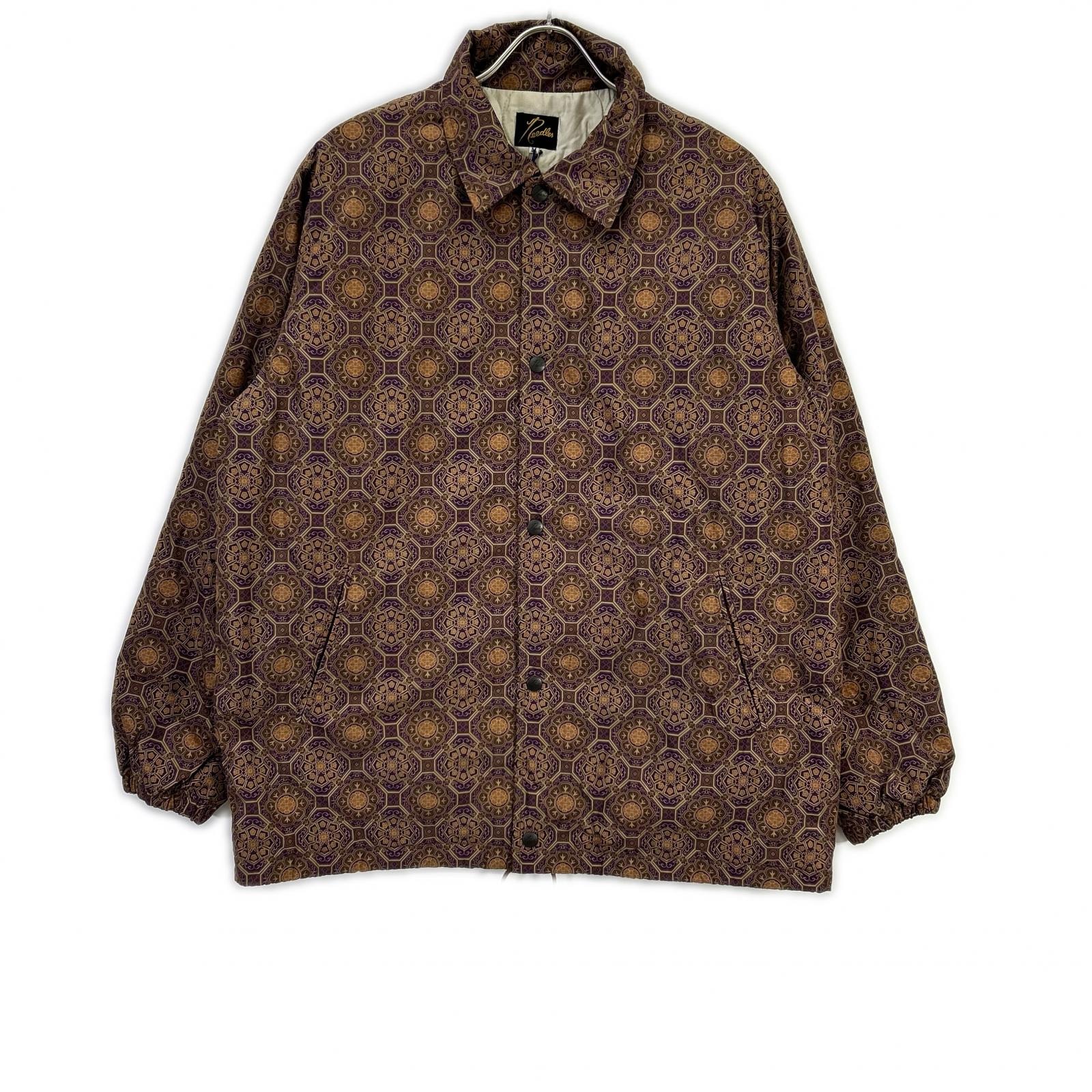 ニードルズ DI041 Fine Pattern Print Coach Jacket M