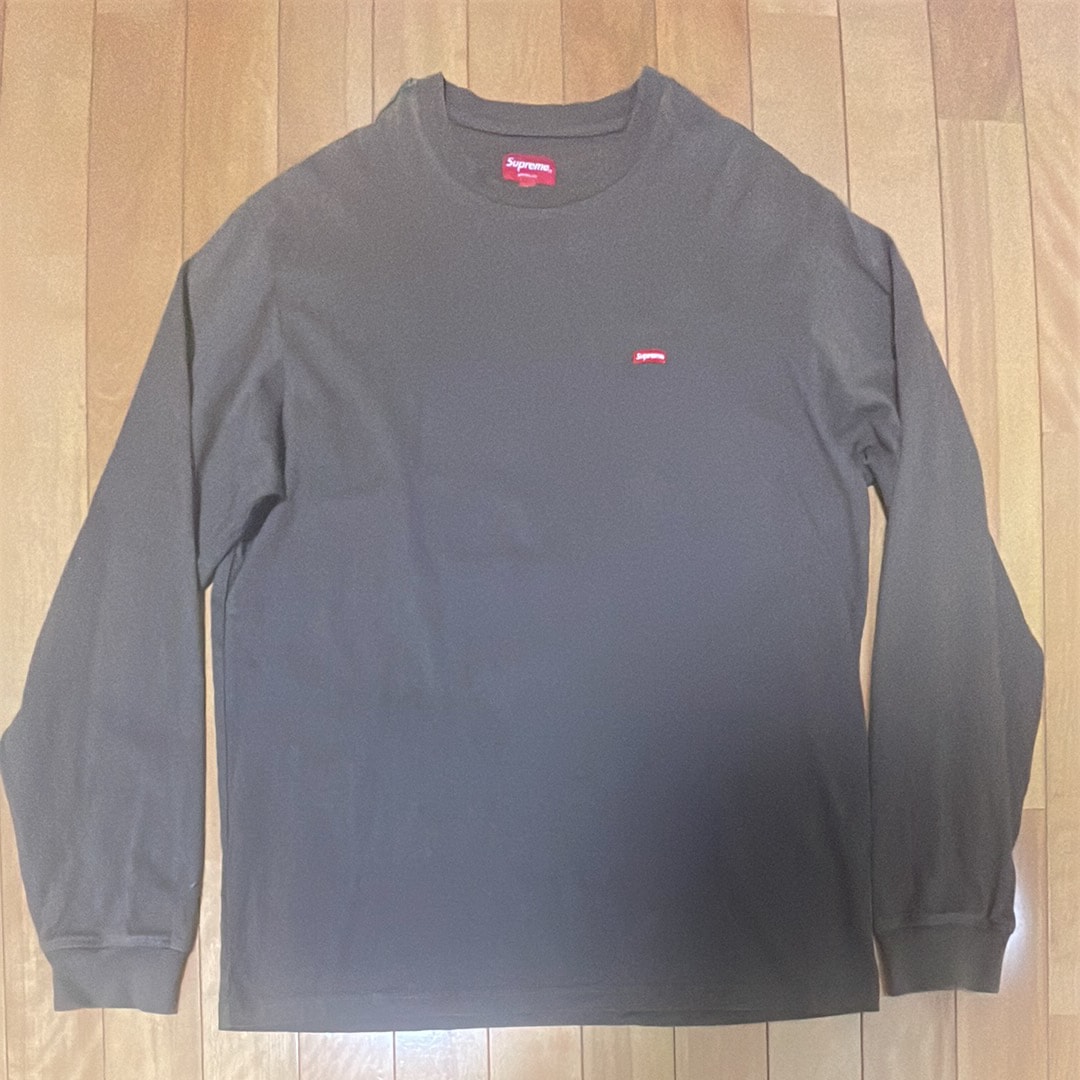 スモールボックスロゴ ロンT 