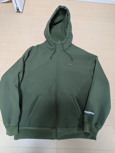 Supreme WINDSTOPPER Zip Up Hooded Sweatshirt "Olive"