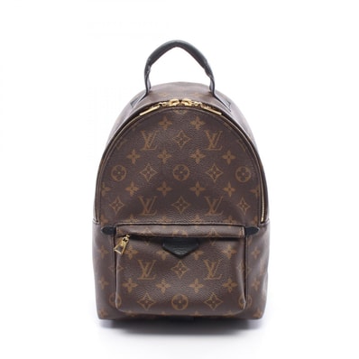 ルイ・ヴィトン LOUIS VUITTON パームスプリングス バックパックPM リュックサック バックパック バッグ PVCコーティングキャンバス レザー モノグラム レディース ブラウン系 / ブラック系 M44871 【中古】