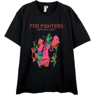 古着 フルーツオブザルーム FRUIT OF THE LOOM Foo Fighters フーファイターズ バンドTシャツ バンT メンズL相当/eaa660321
