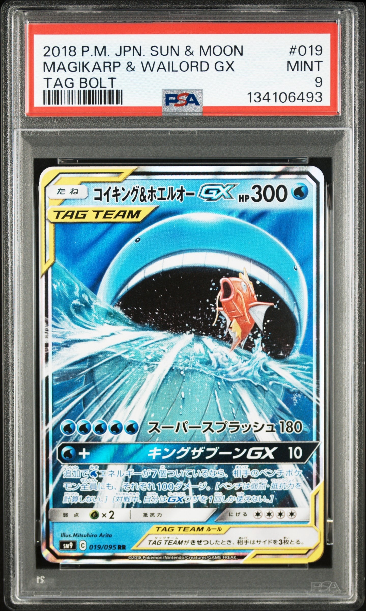 コイキング&ホエルオーGX RR [SM9 019/095](拡張パック「タッグボルト」)