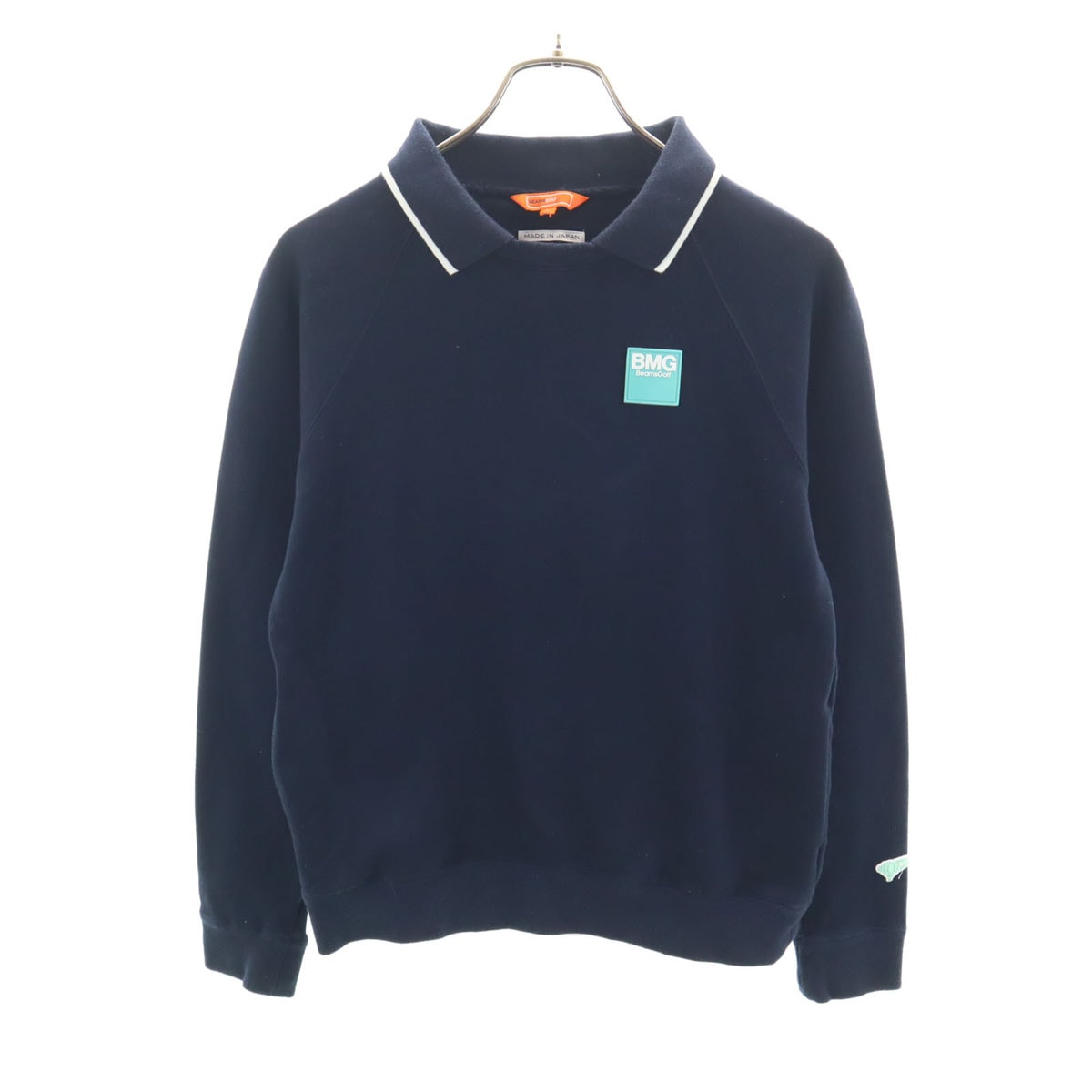 BEAMS GOLF ビームスゴルフ 長袖 スウェット トレーナー L ネイビー