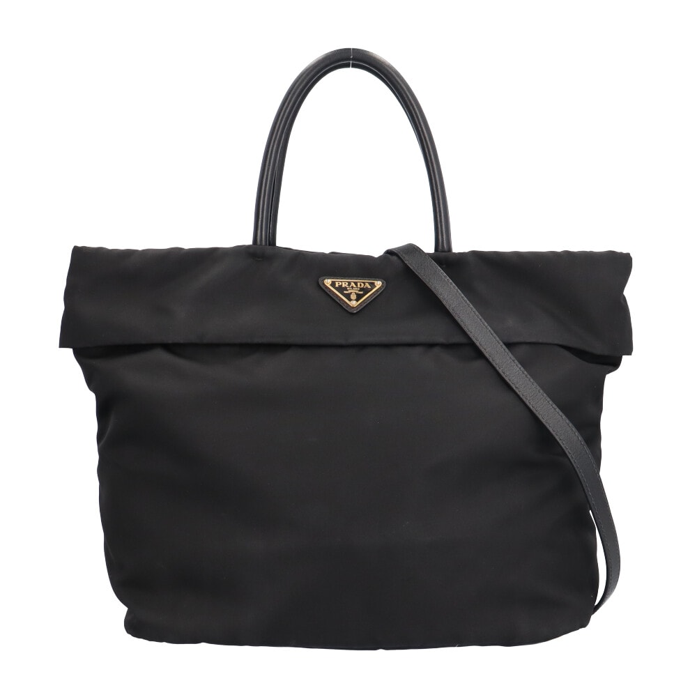 プラダ ショルダーバッグ ナイロン BN2531 ブラック レディース PRADA 中古