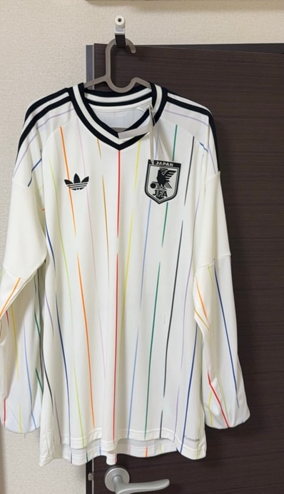 adidas Japan National Team 2026 Away Replica Jersey Long Sleeve "OffWhite/Black"
