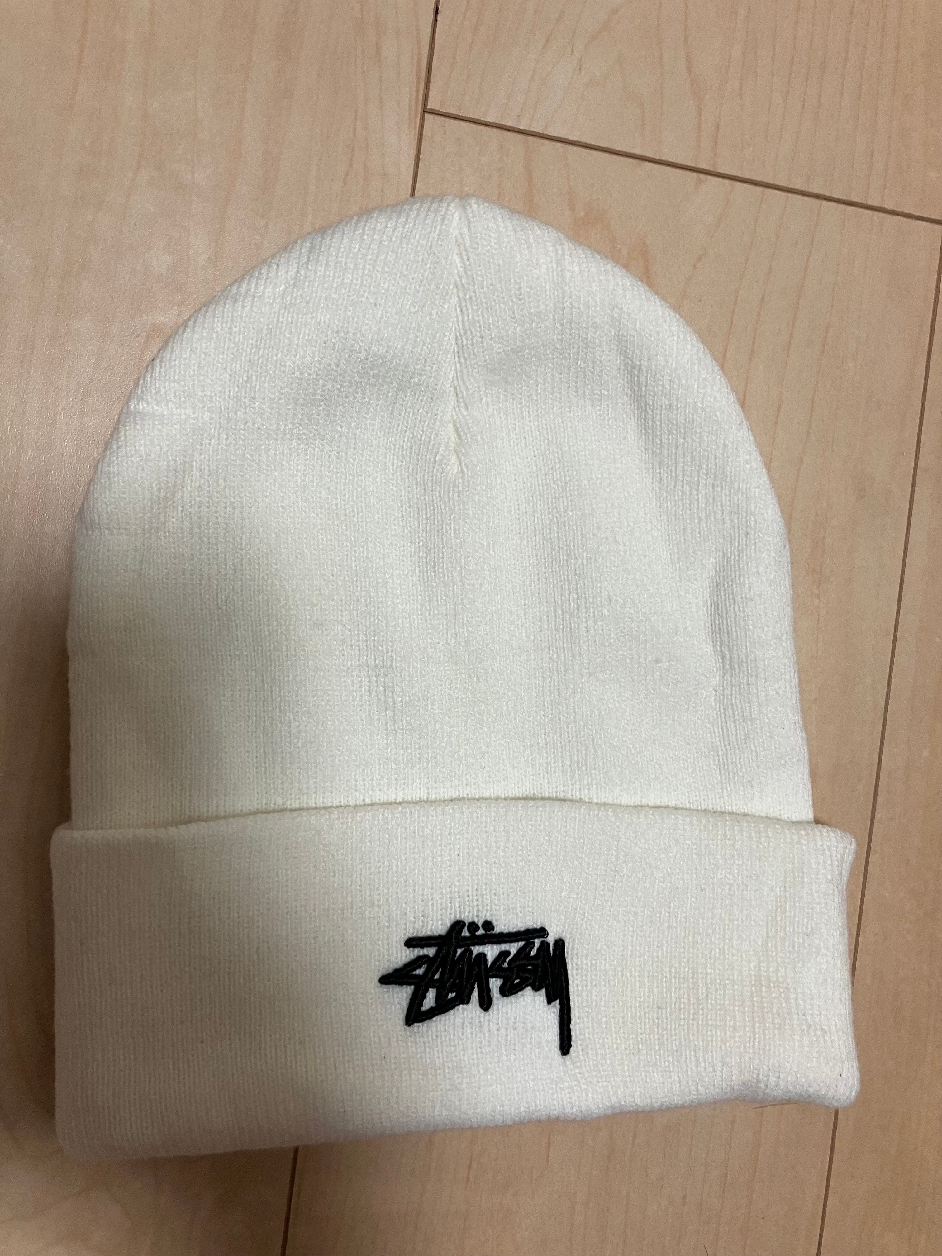 Stussy × Nike NRG Cuffed Beanie "White"