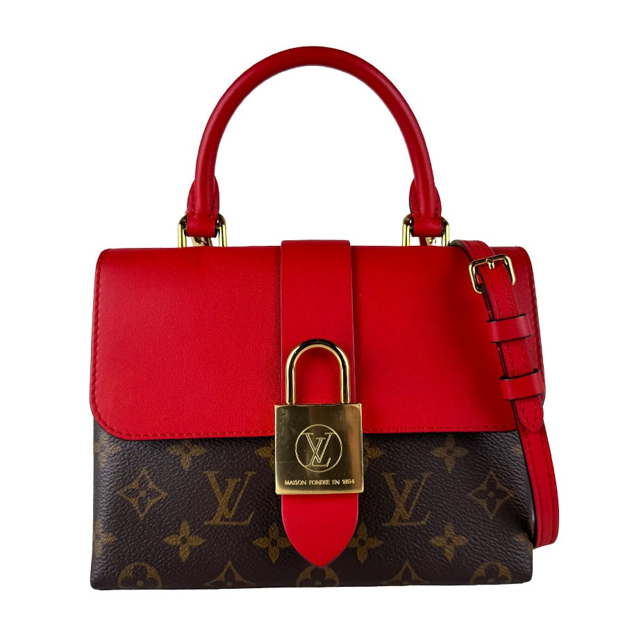 ルイ ヴィトン LOUIS VUITTON ショルダーバッグ ハンドバッグ モノグラム ロッキーBB モノグラムキャンバス コクリコ レディース M44322【中古】 z10808