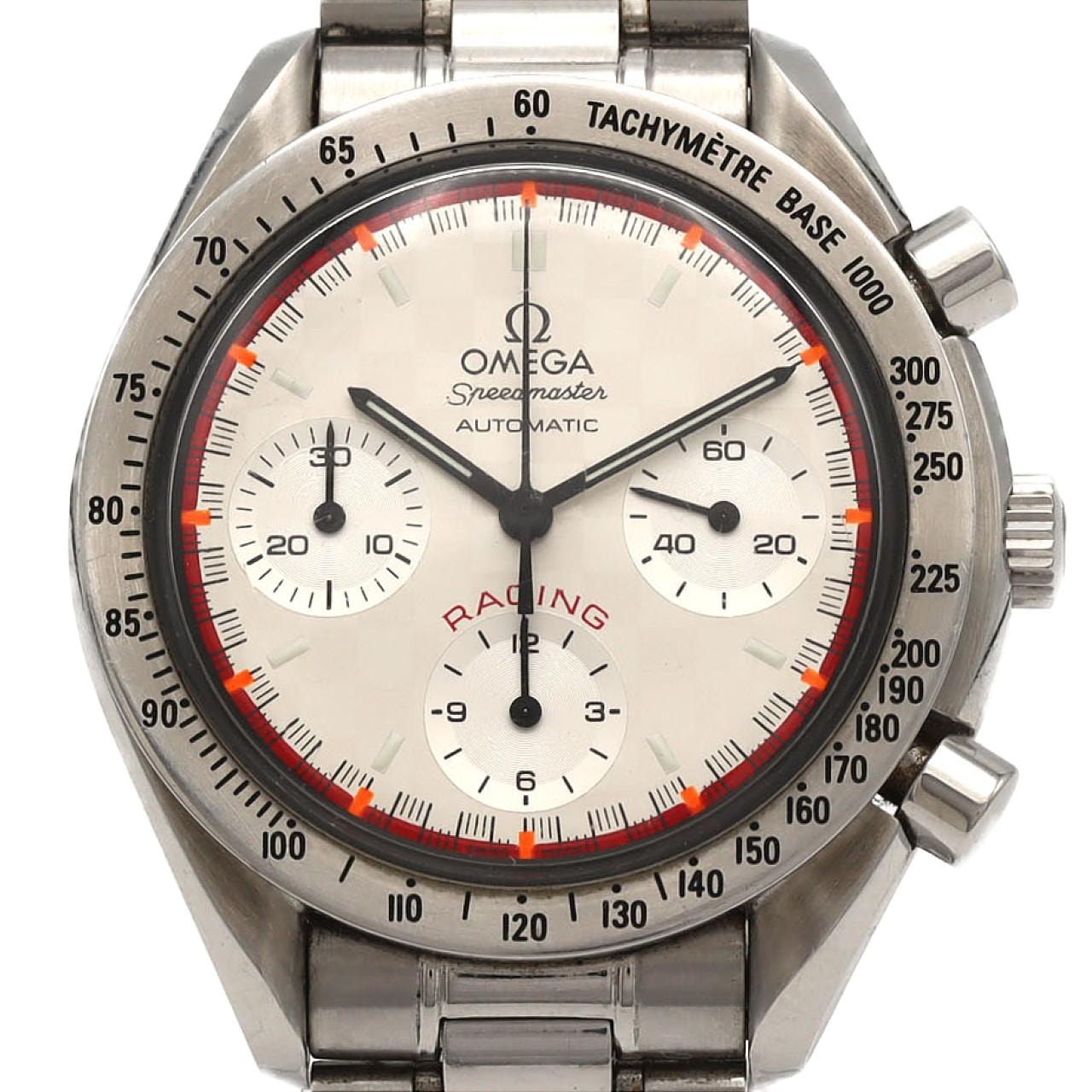 【ノーメンテナンス還元価格】オメガ スピードマスターレーシング・ミハエルシューマッハ LIMITED 3517.30 SS 自動巻