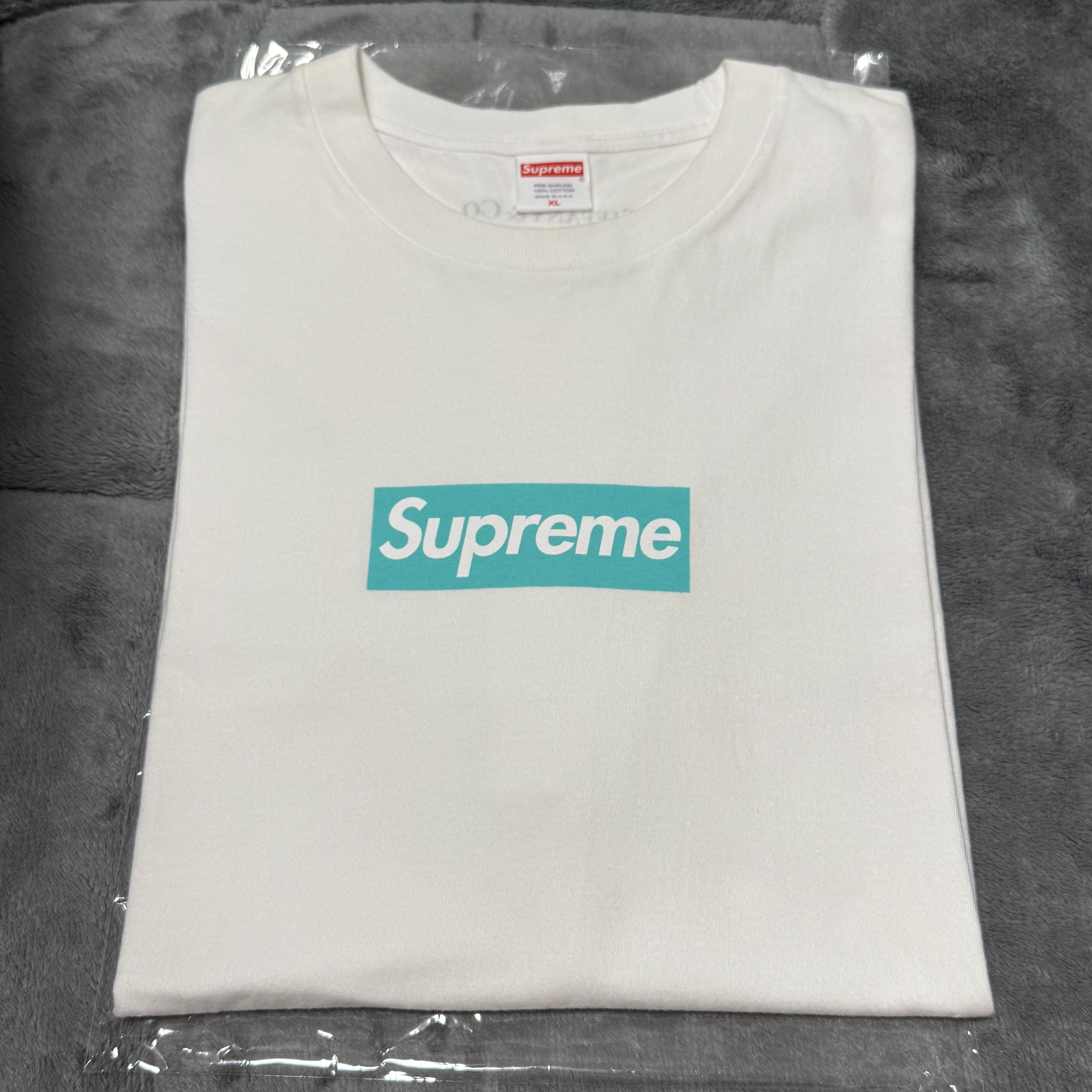 Supreme / Tiffany & Co. Box Logo Tee "White"