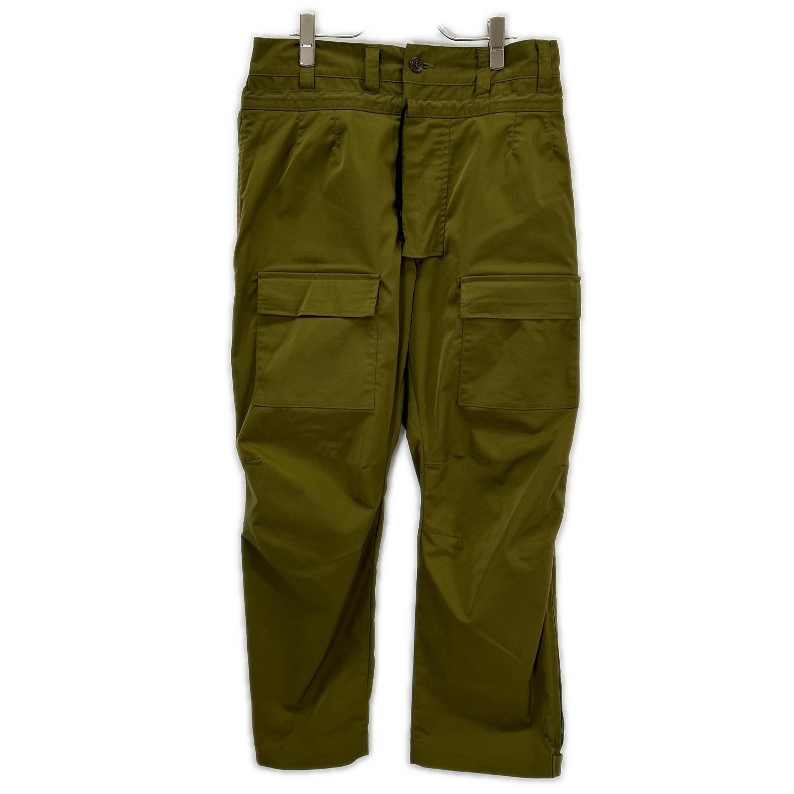 エヌハリウッド 992-CP01-064 オリーブ ミリタリーイージーパンツ 40