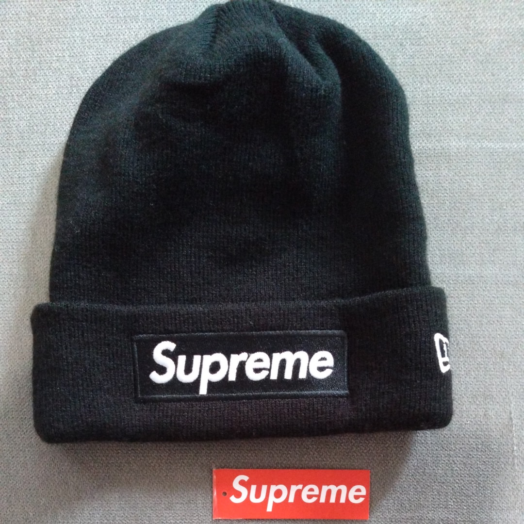 Supreme New Era Box Logo Beanie 