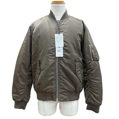 未使用品 セリーヌ LOGO BOMBER JACKET MA-1 50
