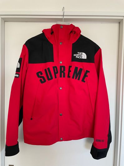 Supreme x The North Face Arc Logo Mountain Parka "Red"