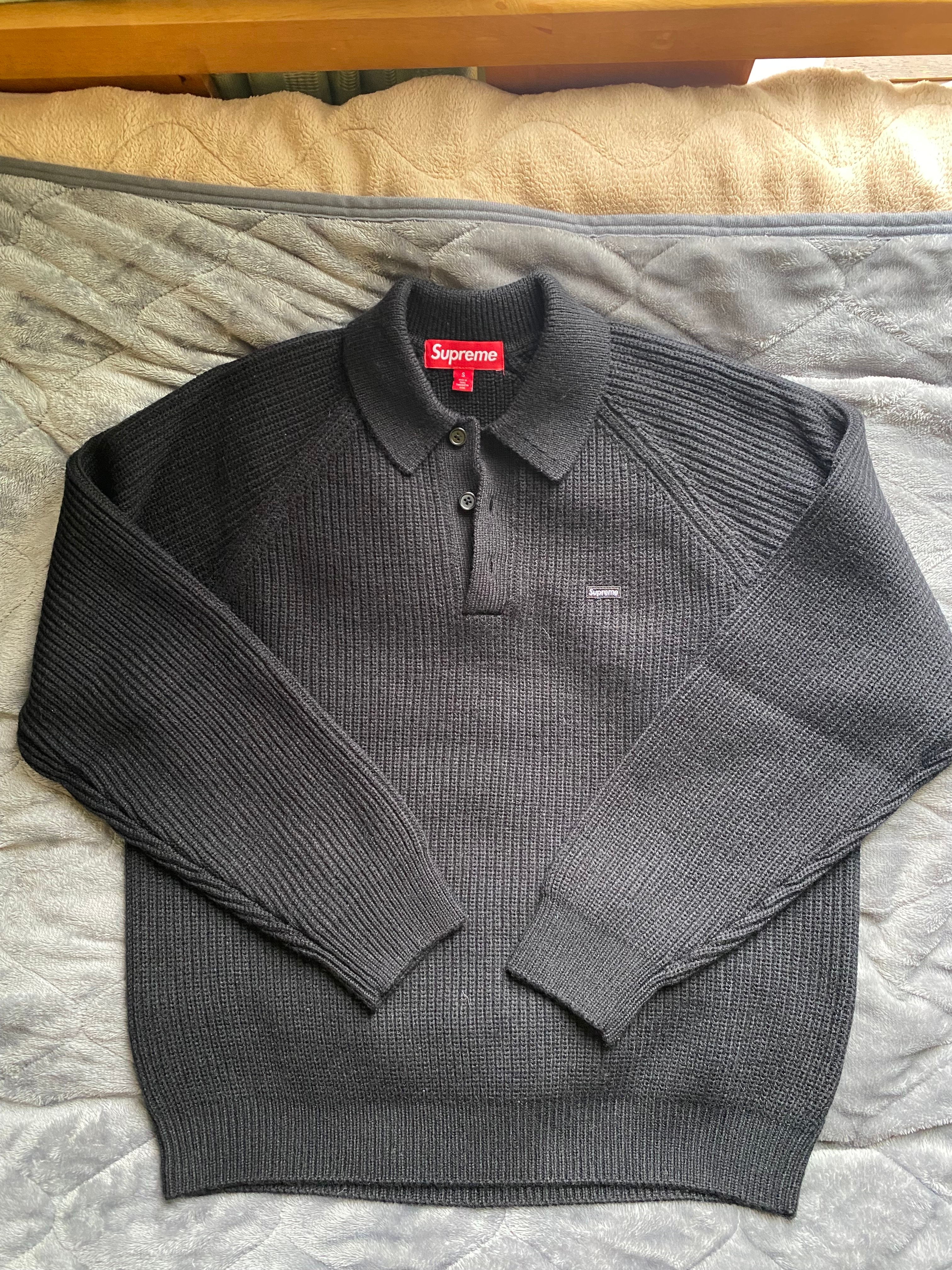 Supreme Small Box Polo Sweater (25FW) 