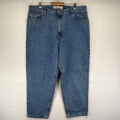 古着 リーバイス Levi's デニム パンツ 560 ジーパン テーパード 大きいサイズ バギー W42 L30 ブルー系 メンズ