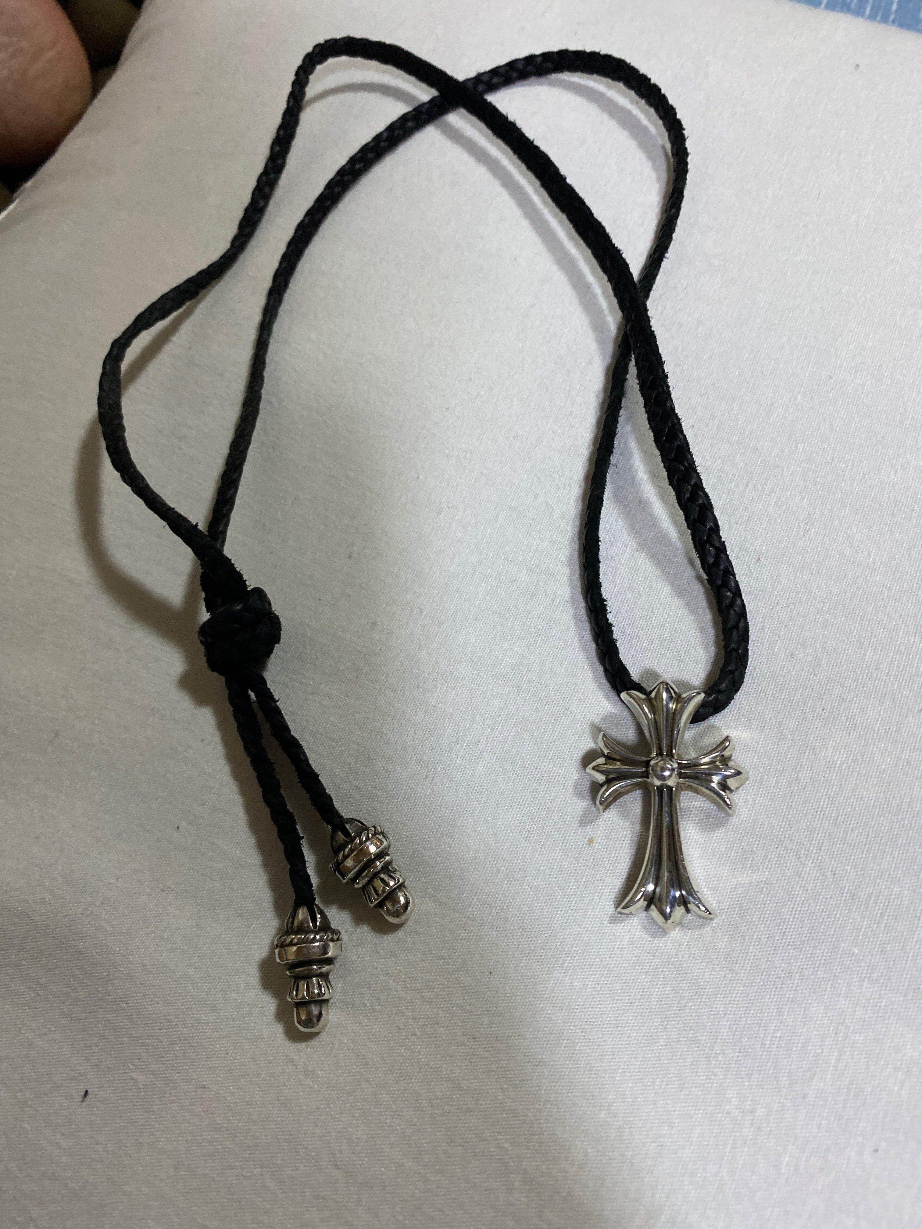 Chrome Hearts Small CH Cross Pendant "Silver"