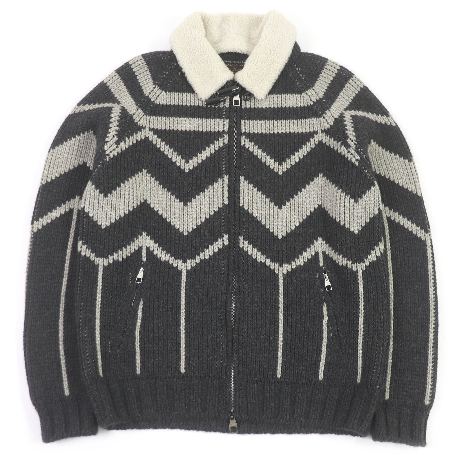 美品 ルイヴィトン
 ジャケット チャコール メンズ XL