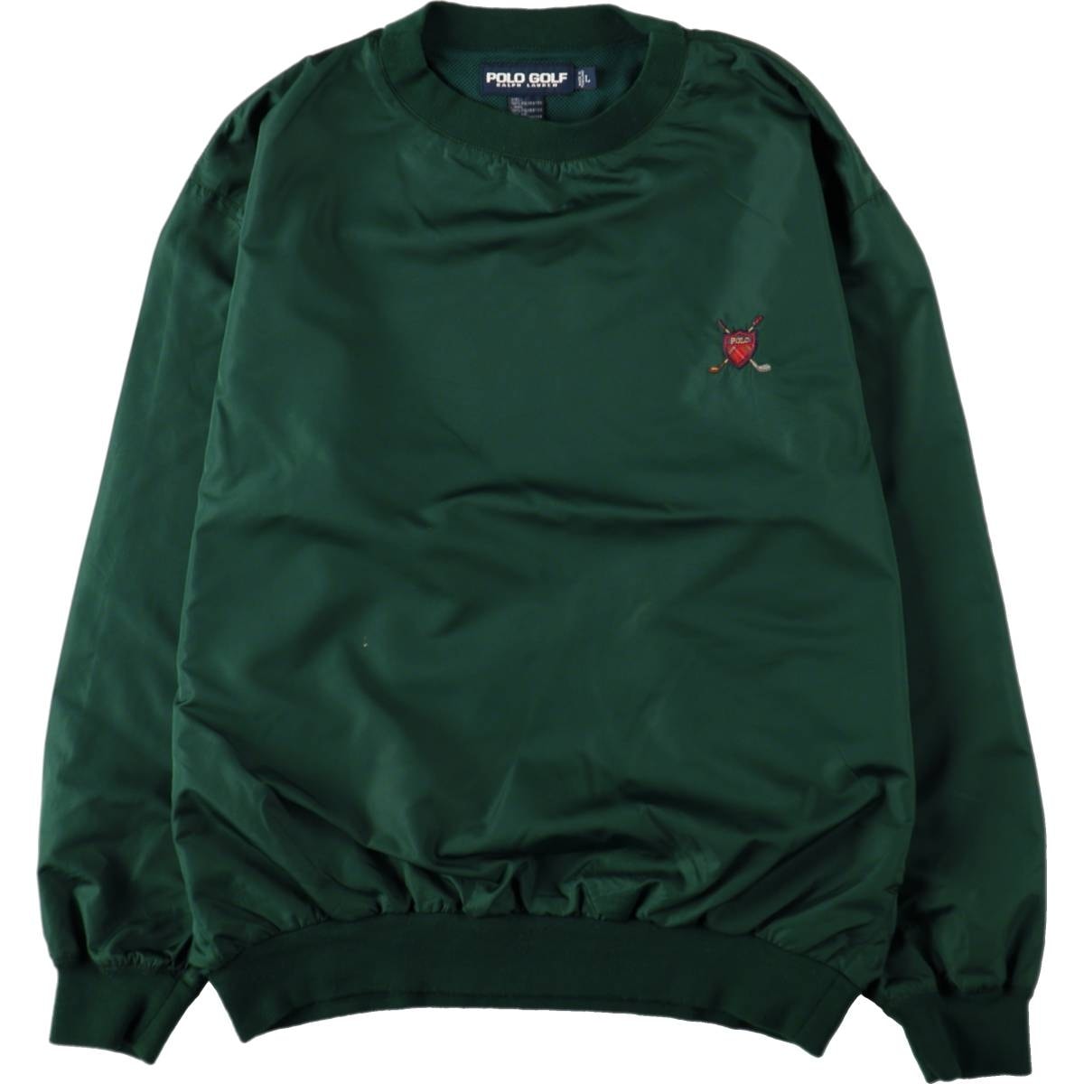 古着 ラルフローレン Ralph Lauren POLO GOLF ポロゴルフ ウォームアッププルオーバー メンズL相当/eaa671821