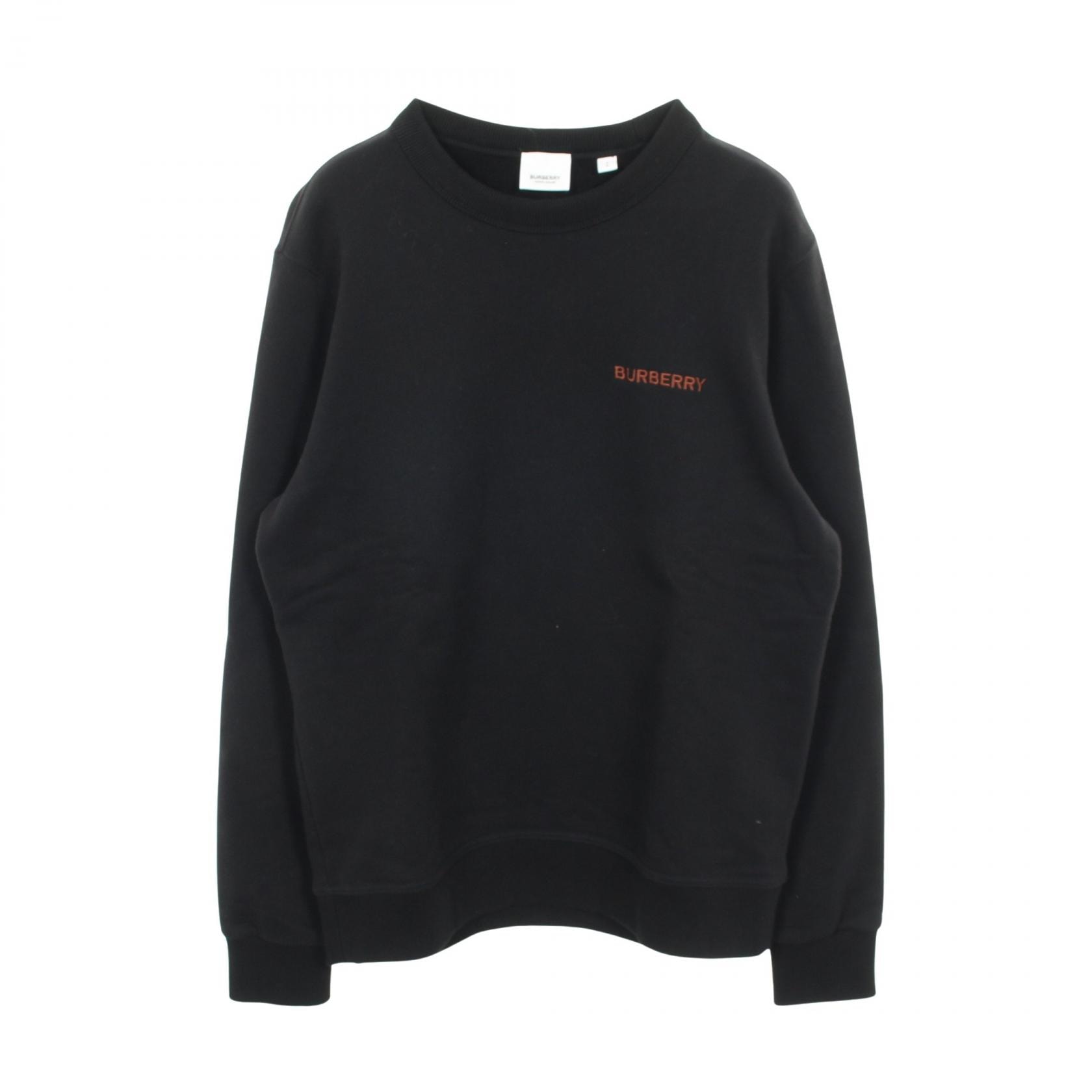 バーバリー BURBERRY スウェット 衣料品 トップス コットン メンズ ブラック系 【中古】