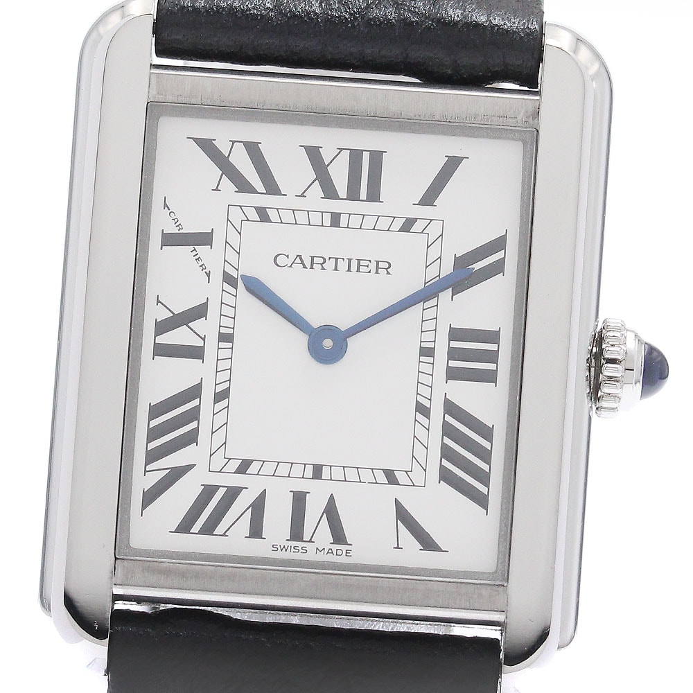 ☆良品 カルティエ タンクソロSM WSTA0030 レディース 【中古】