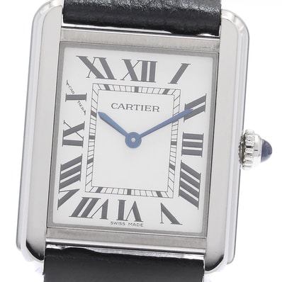 ☆良品 カルティエ タンクソロSM WSTA0030 レディース 【中古】