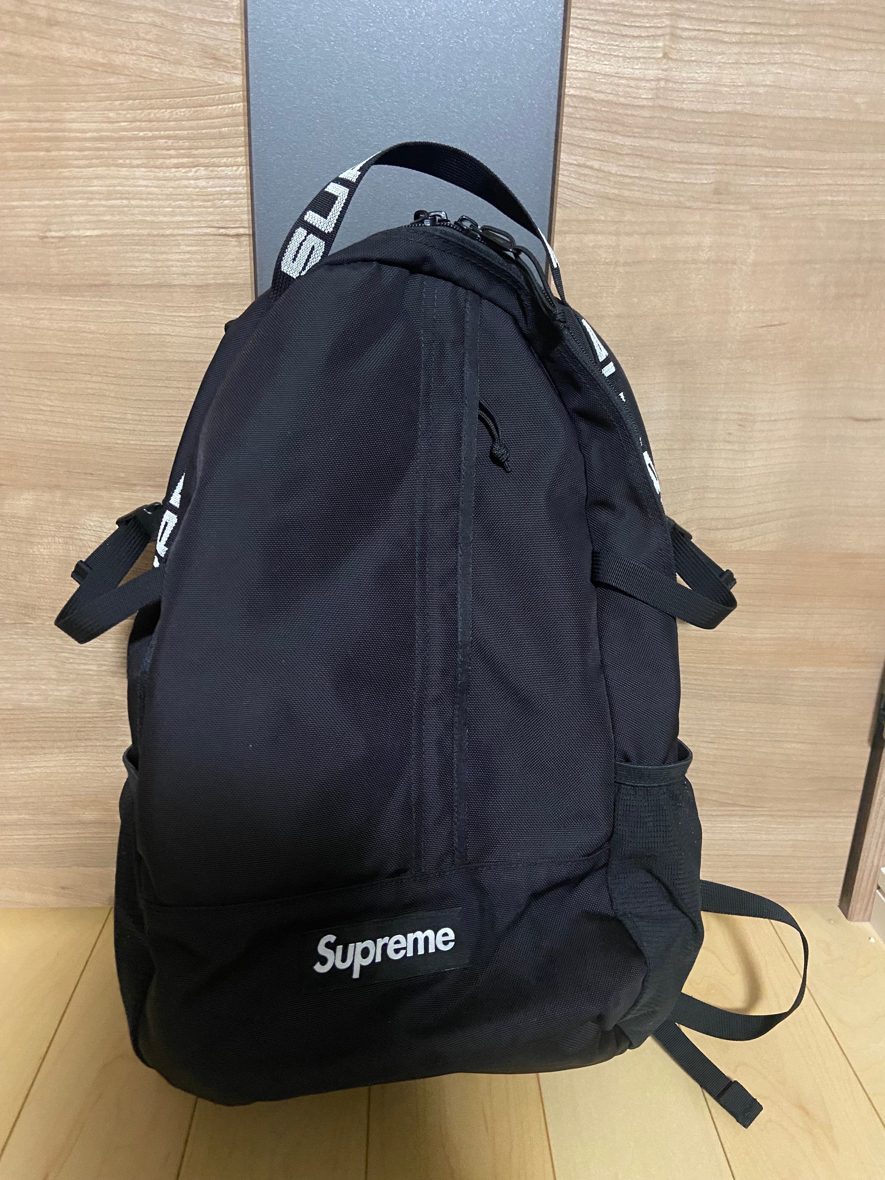 Supreme 18SS Backpack "Black"