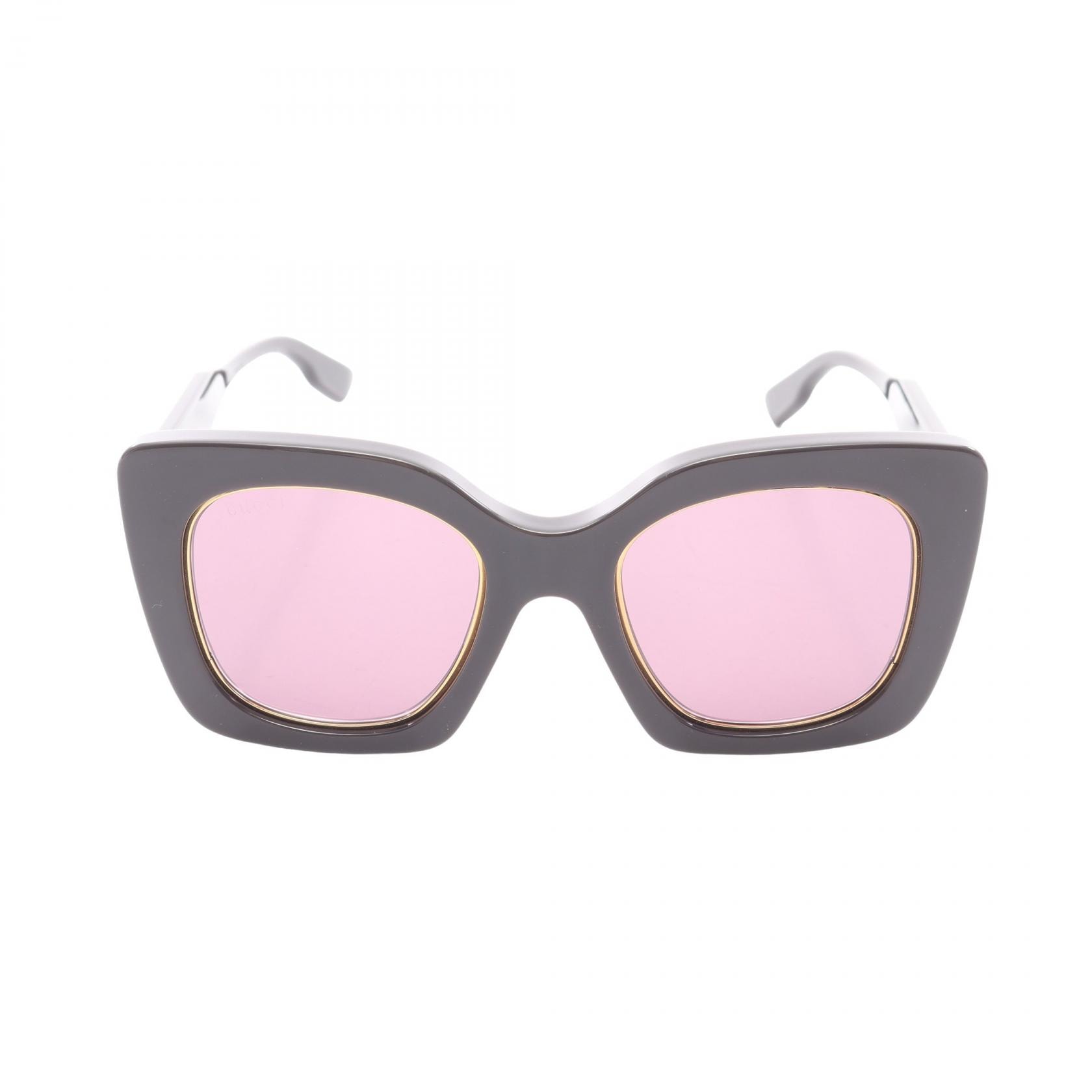 グッチ GUCCI サングラス 衣料品 プラスチック レディース ブラック系 GG1151S002 【新品】