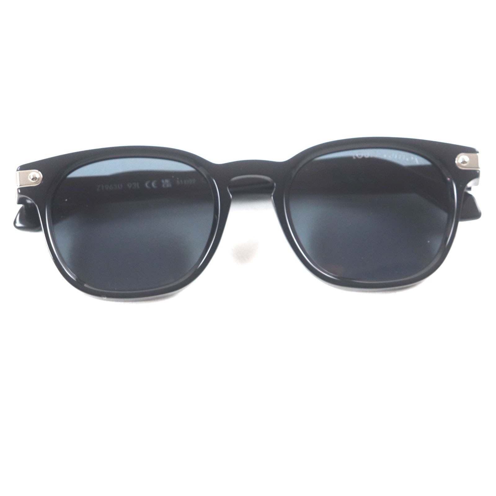 LV Signature Square Round Sunglasses "Noir"