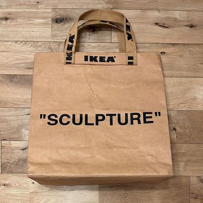 OFF-WHITE / IKEA MARKERAD Medium Bag "Brown"