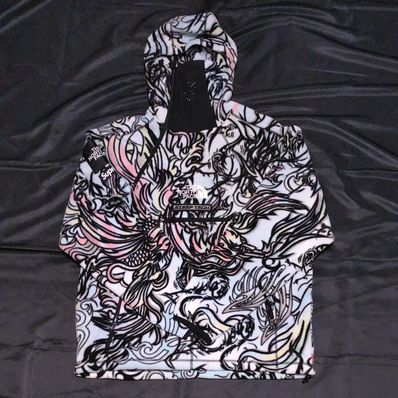 Supreme x The North Face Steep Tech Fleece Pullover "Multicolor Dragon"