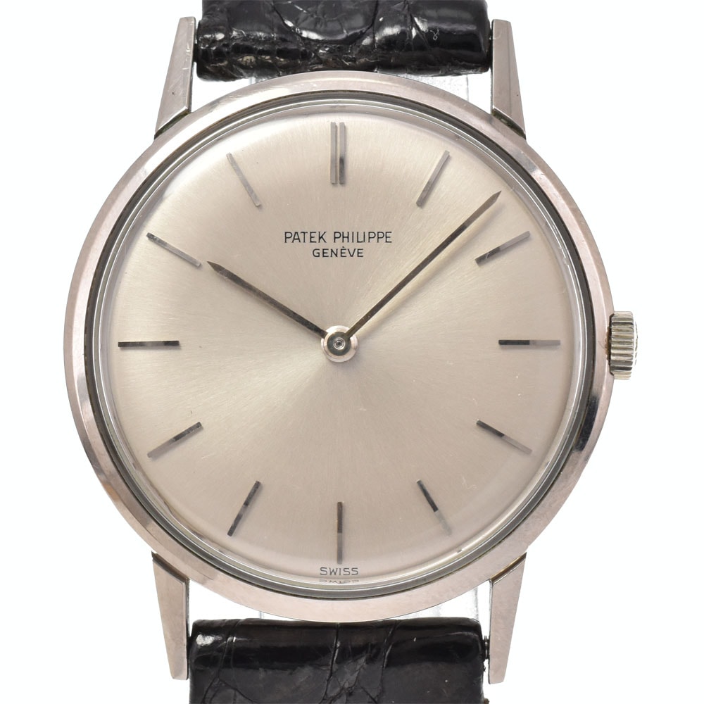パテックフィリップ PATEK PHILIPPE 3416 ヴィンテージ カラトラバ Cal.23-300 シルバー 手巻き メンズ 美品 腕時計 Y#146254
