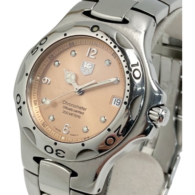 ☆☆TAG HEUER タグホイヤー キリウム クロノメーター デイト WL5114 オレンジ 自動巻き メンズ 腕時計 箱・取説有