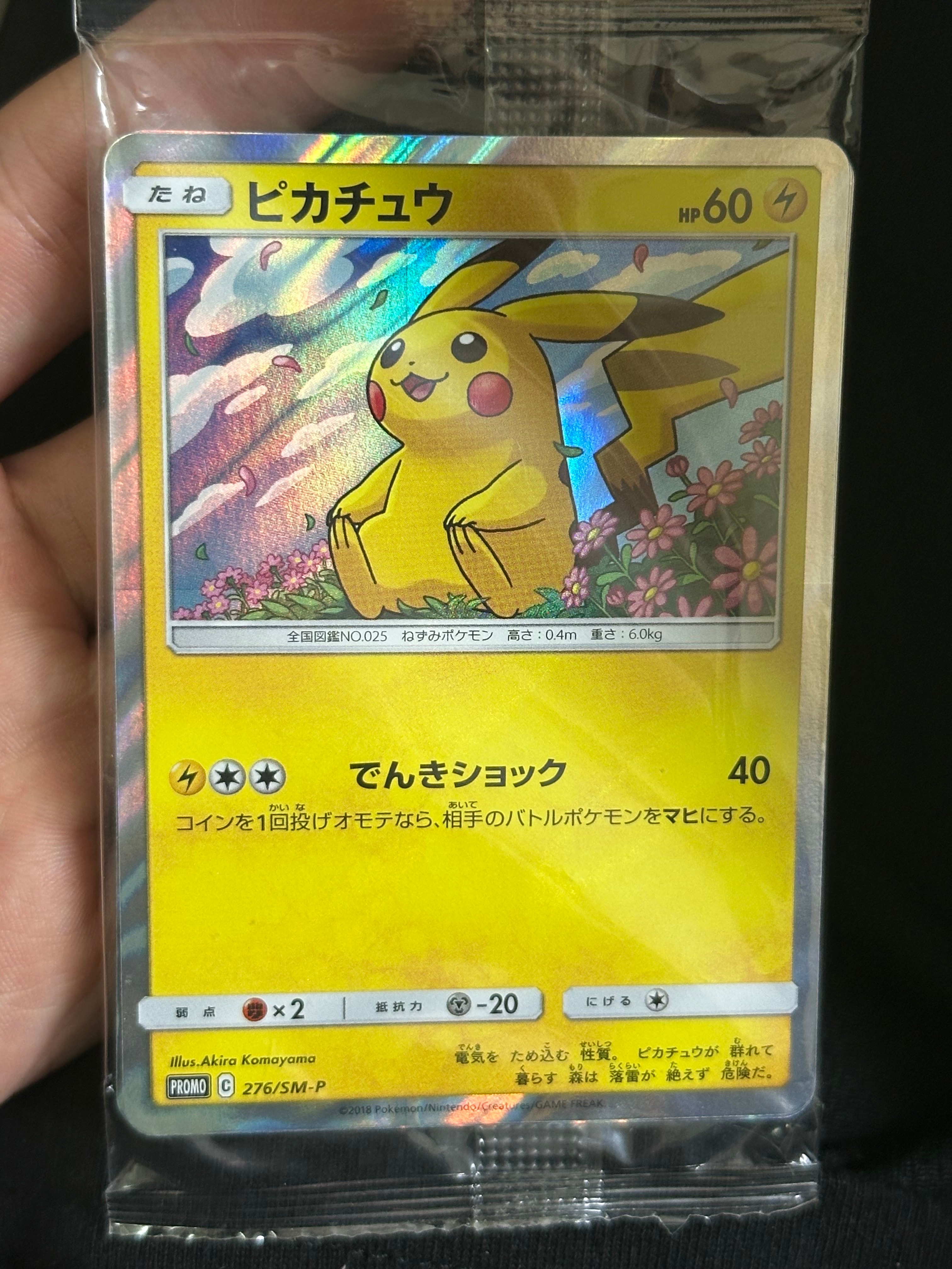 ピカチュウ: プロモ[SM-P 276](プロモーションカード「SM-P」)