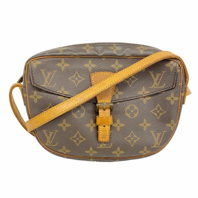 【6dd4781】ルイヴィトン ショルダーバッグ モノグラム ジョヌフィーユPM M51227 ブラウン【中古】レディース