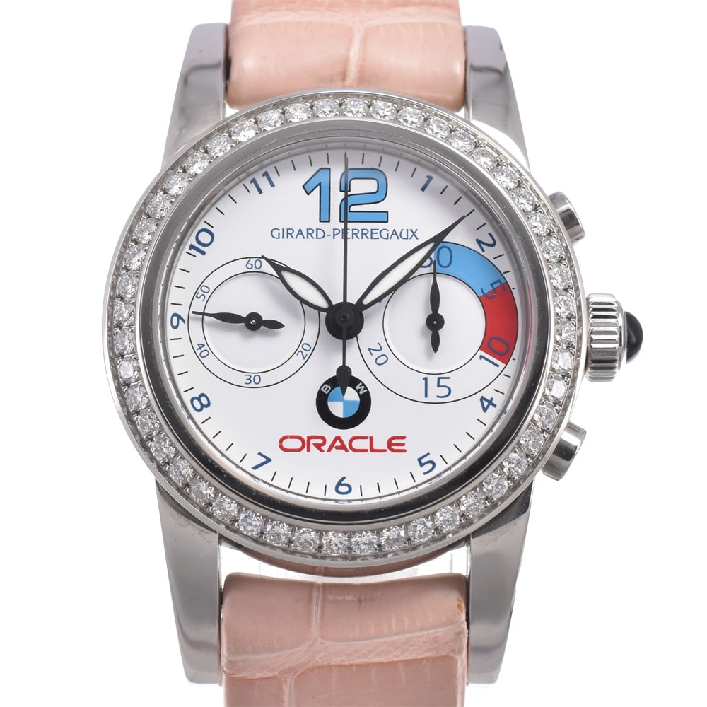 ジラール・ペルゴ GIRARD-PERREGAUX 80440D11A712-0 BMW オラクル レーシング 自動巻き レディース 美品 箱・保証書付き 腕時計 N#151252