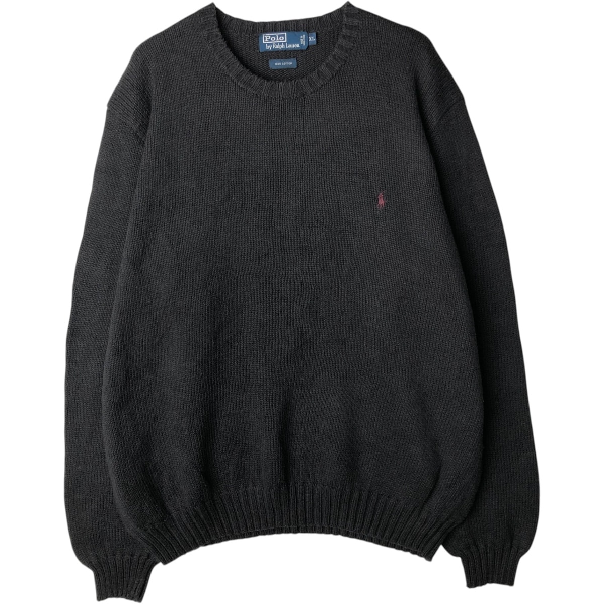 古着 ラルフローレン Ralph Lauren POLO by Ralph Lauren コットンニットセーター メンズXL相当/eaa627442