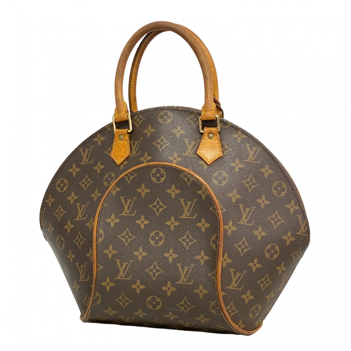 【6dd4086】ルイヴィトン ハンドバッグ モノグラム エリプスMM M51126 ブラウン【中古】レディース