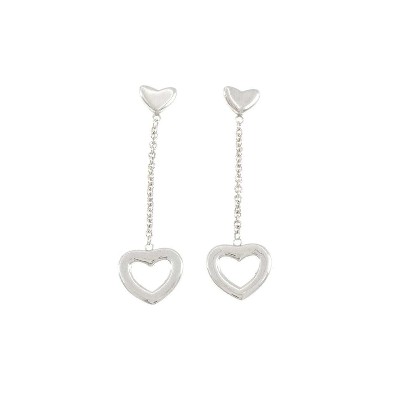 ティファニー ハートリンクドロップ ピアス