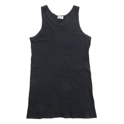 HELMUT LANG ヘルムートラング タンクトップ 00s 本人期 タンクトップ ブラック ブラック系【中古】