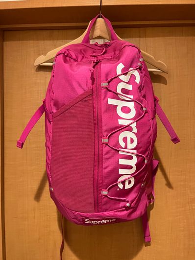 Supreme 2017SS Backpack "Magenta"