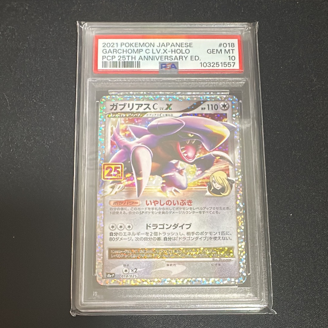 ガブリアスC LV.X: プロモ [S8a-P 018](プロモカードパック 25th ANNIVERSARY edition)