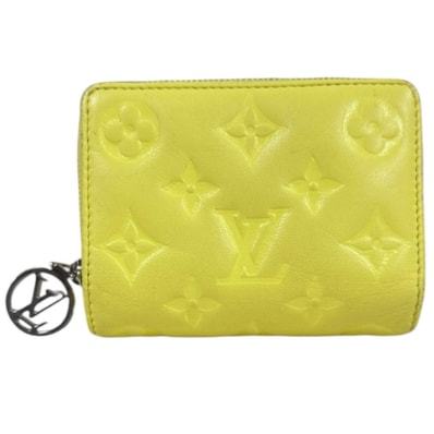 ルイヴィトン ポルトフォイユ ルー モノグラムエンボス 二つ折り財布 M83210 レディース LOUIS VUITTON 中古
